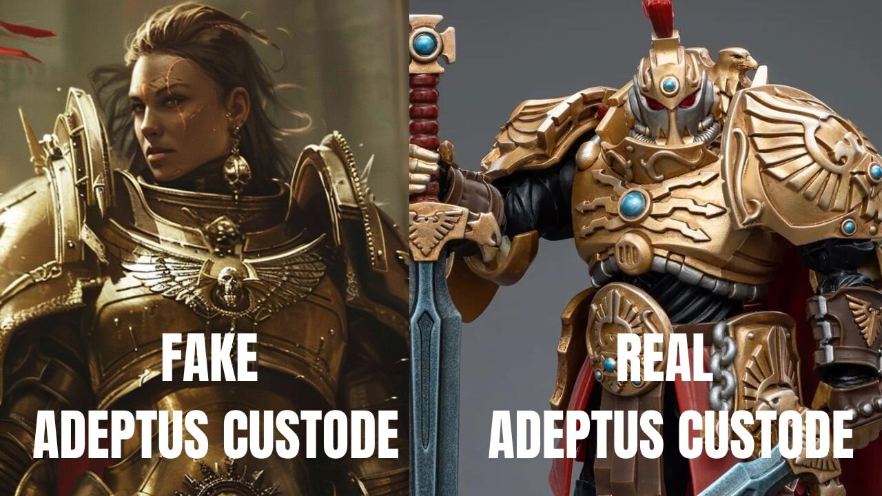 LADIES! LADIES! LADIES! (Warhammer FORCES Female Custode into Canon, Down Goes Canon)