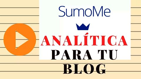 Sumome para analítica de tu blog