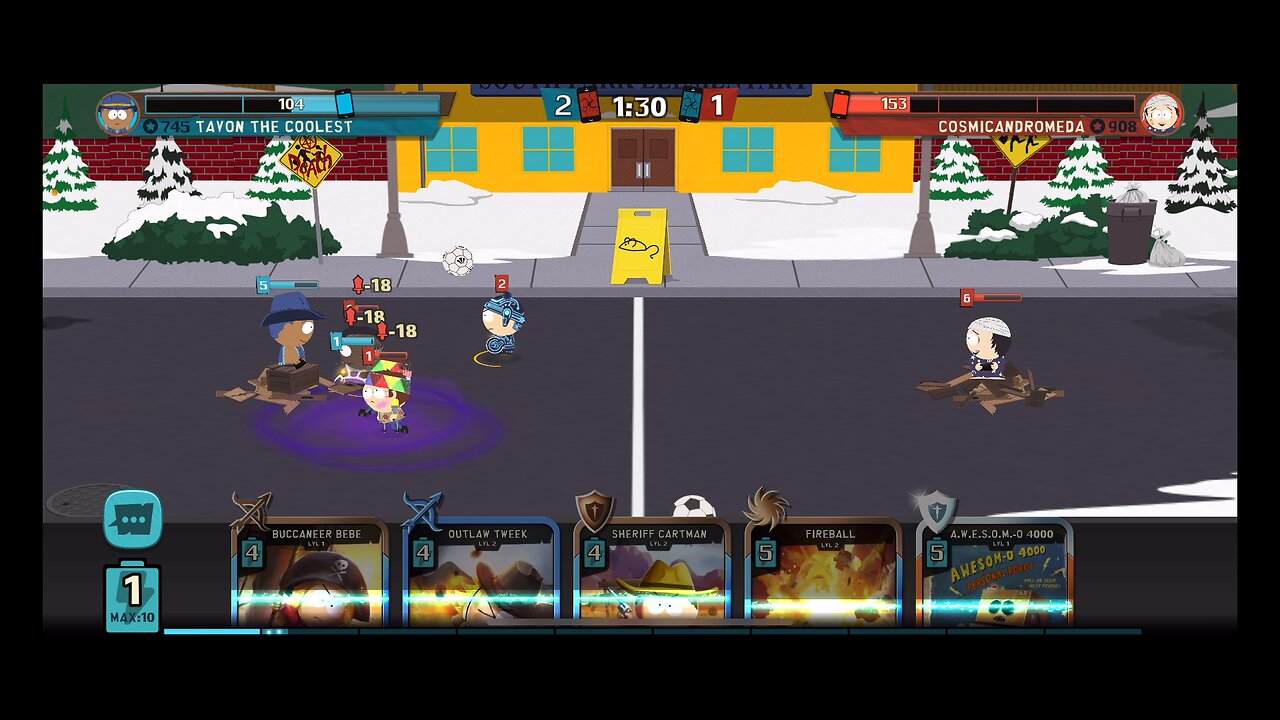 South Park: Phone Destroyer - I almost had this match! 😤