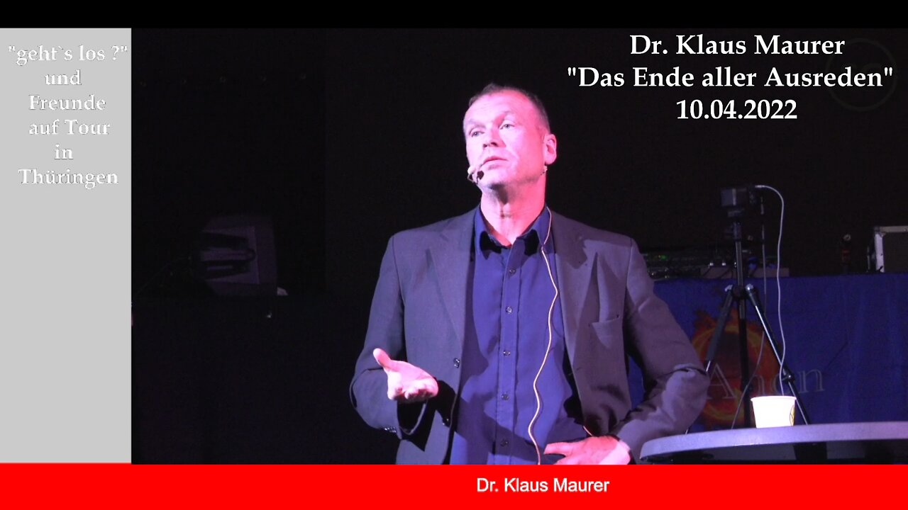 Dr. Klaus Maurer - Das Ende aller Ausreden