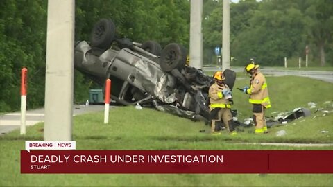 One dead, one injured in two-vehicle crash on Cove Road in Stuart