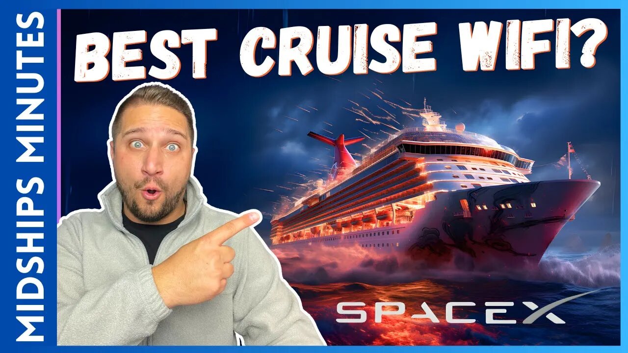 Does your next Carnival Cruise offer Starlink? WIFI from SPACE #starlink