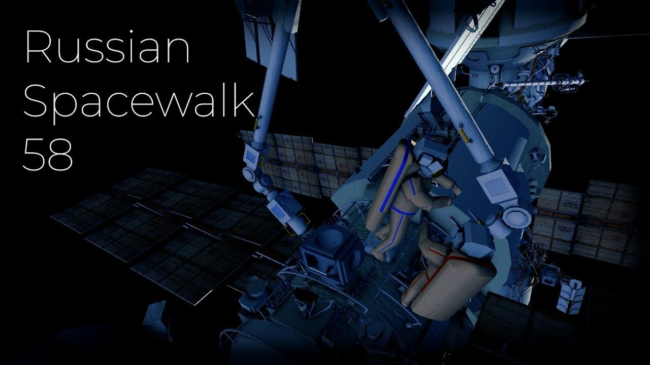 Russian Spacewalk 58 Animation