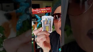 Tiny Tarot!! Money Returning!!💰👍😀 #tinytarot #tarot #dailytarot #bentonville #lowkeymagickal