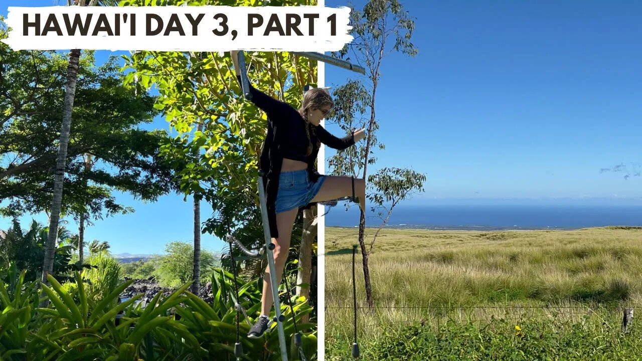 Hawai’i Vlog: Day 3, Part 1 - Bug Infestation, Lava Goats, & a Physics-Based Playground