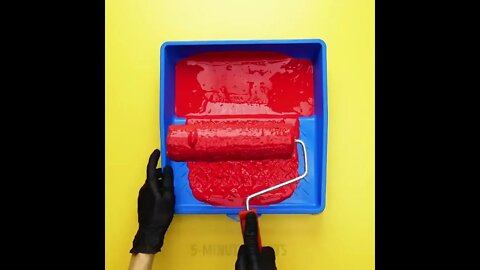 WALL PAINTING IDEAS USING ORDINARY THINGS