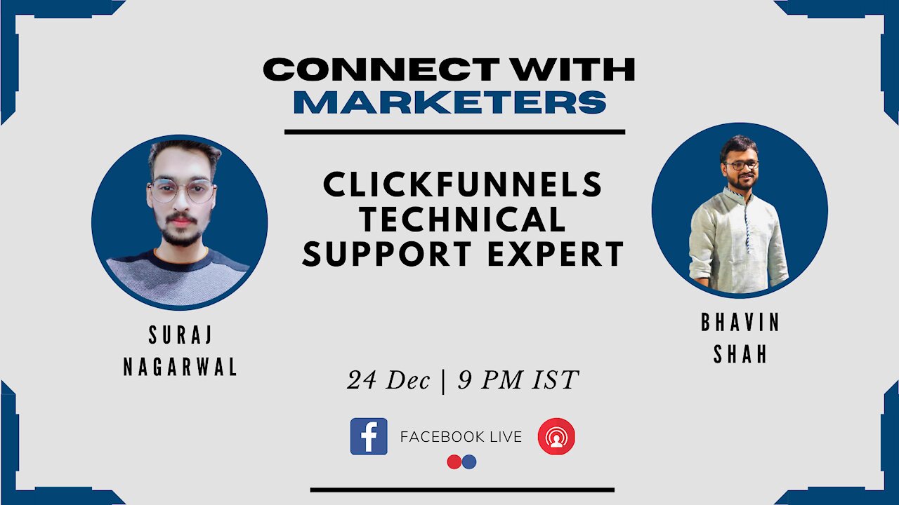 Interview with Bhavin Shah Clickfunnels Technical Expert | Suraj Nagarwal | Clickfunnels