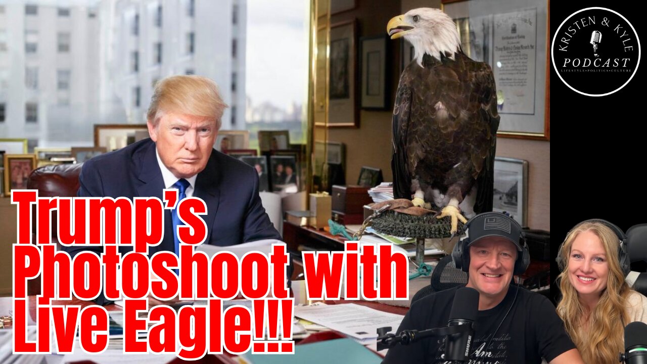 Trump's Photoshoot with Eagle