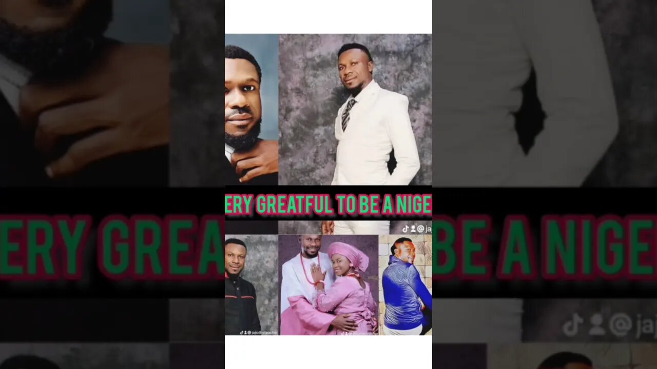 So proud to be a Nigerian |jajiotheteacher |subscribe pls