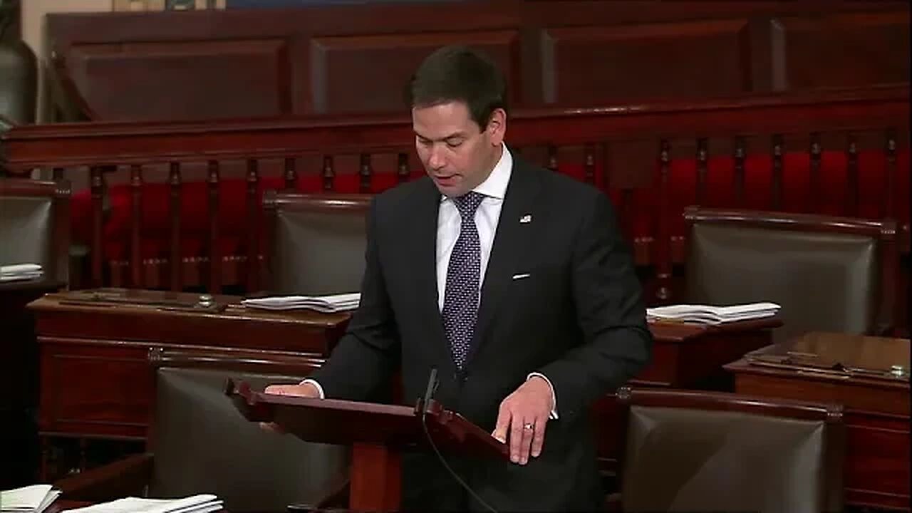 On Senate Floor, Rubio introduces bill to protect American workers from China's economic aggression