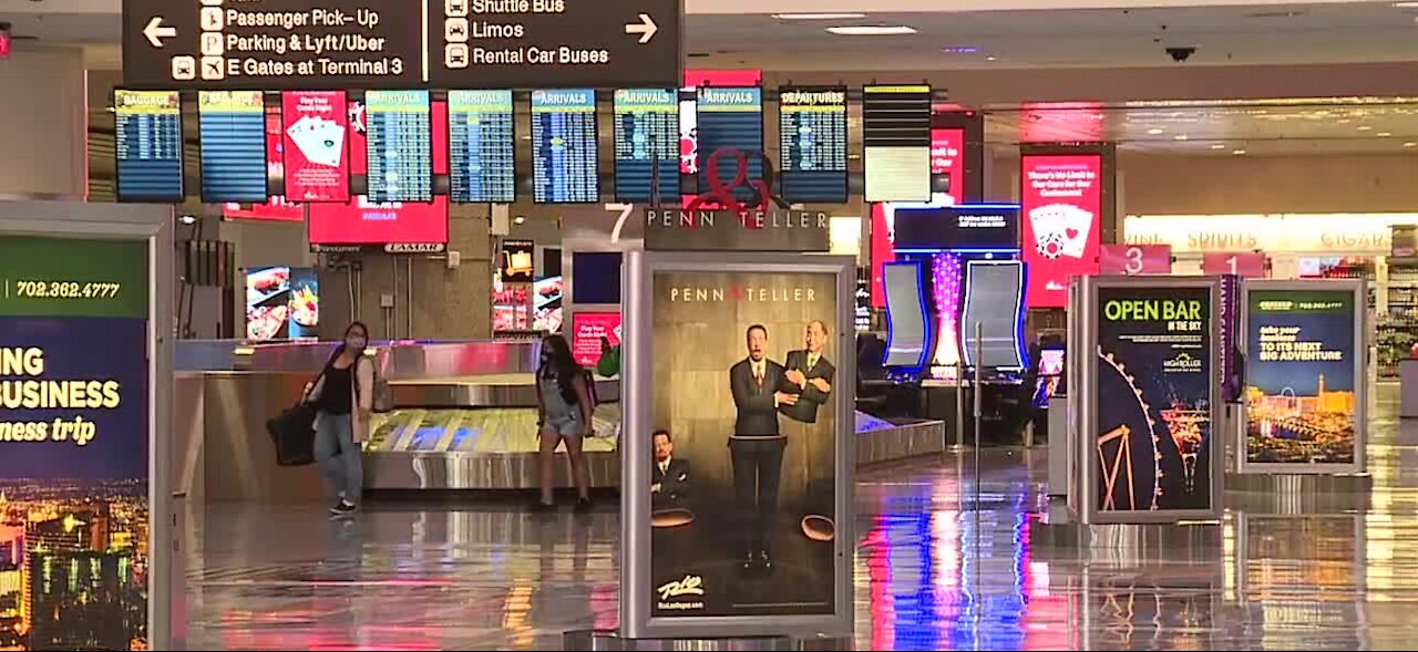 McCarran Airport reminds travelers mask remain required