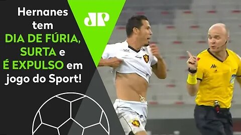 MEU DEUS! Hernanes SURTA, PARTE PRA CIMA do juiz e é EXPULSO em Athletico-PR x Sport!