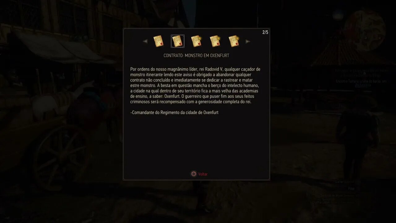 Rato de biblioteca - Leia trinta livros, diários ou documentos variados - The Witcher 3: Wild Hunt