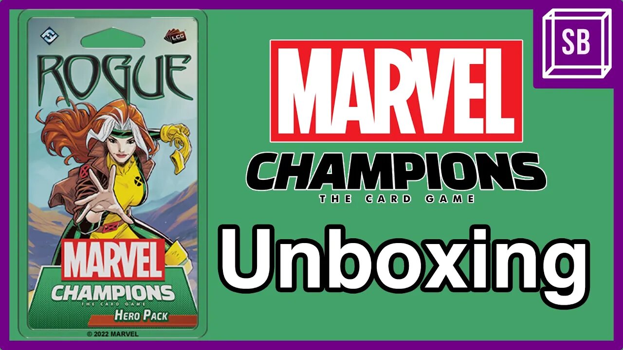 Marvel Champions: Rogue Hero Pack Unboxing