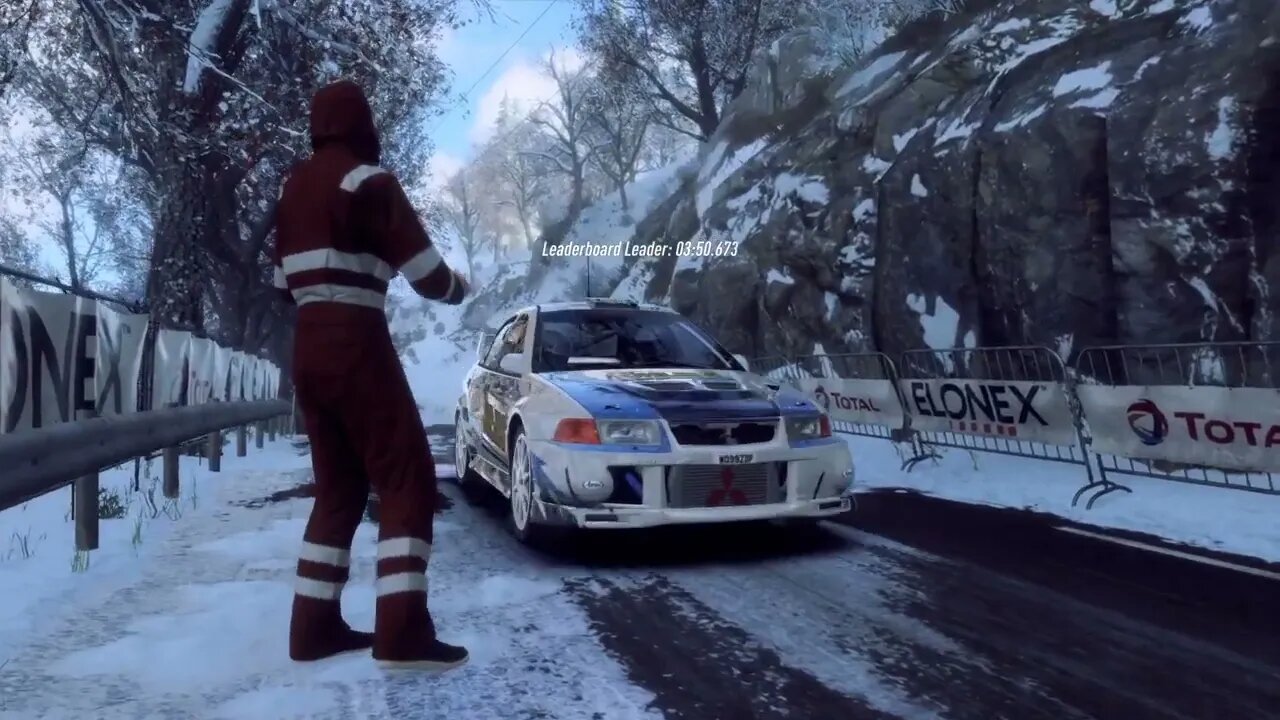 DiRT Rally 2 - Lancer Evo VI Slips and Slides Through Col de Turini