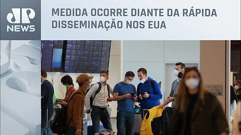 OMS recomenda uso de máscara em voos de longa distância