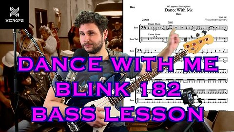 Blink 182 - Dance With Me BASS LESSON