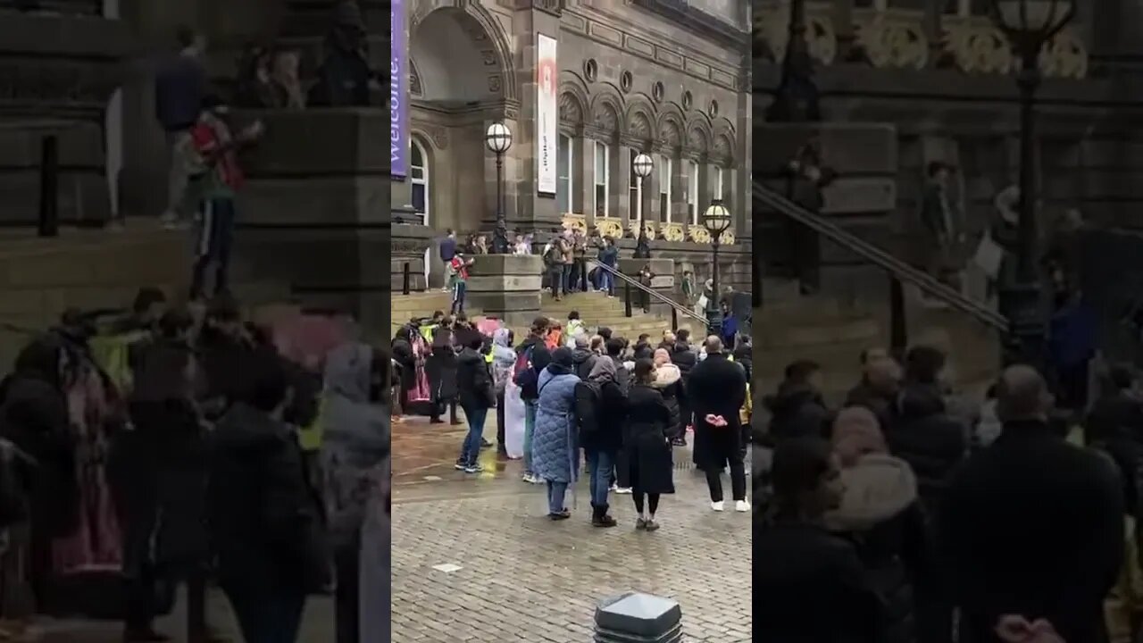 Leeds Palestine protest (Oct 28th 2023) #leeds #leedsnews