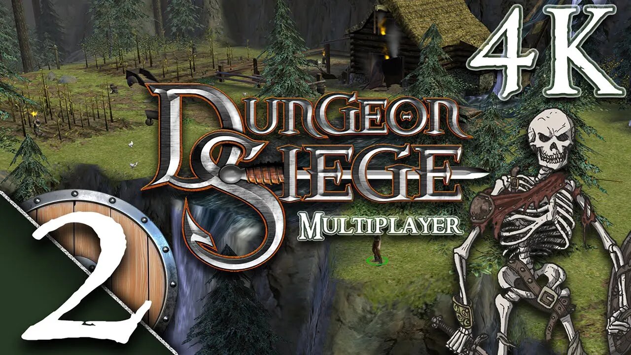 Dungeon Siege (2002) - Multiplayer Map "Utraean Peninsula" - PART 2 - 4K 60fps