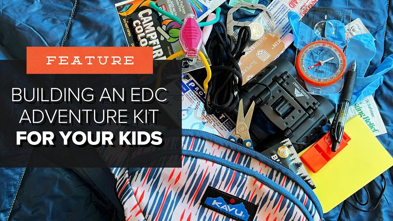 Building an EDC ADVENTURE KIT for Your Kids! - 24 Unique Items