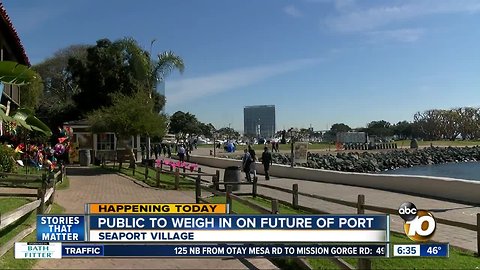 Port of San Diego seeks public's input on future of Seaport Village, Embarcadero