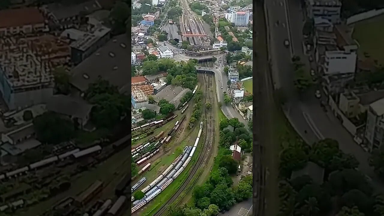 Lotus Tower Sri Lanka #srilanka #lotustower #train