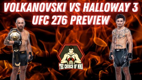 ALEXANDER VOLKANOVSKI VS MAX HALLOWAY 3 PICKS AND PREVIEW! WHO WINS THE TRILOGY?