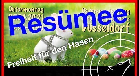 Resümee: Querdenkendemonstration am Ostermontag in Düsseldorf