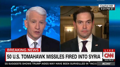 Rubio discusses U.S. airstrikes in Syria on CNN Anderson Cooper 360