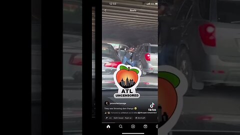 On Site. Atlanta, WTF? #blackyoutube #fight # short