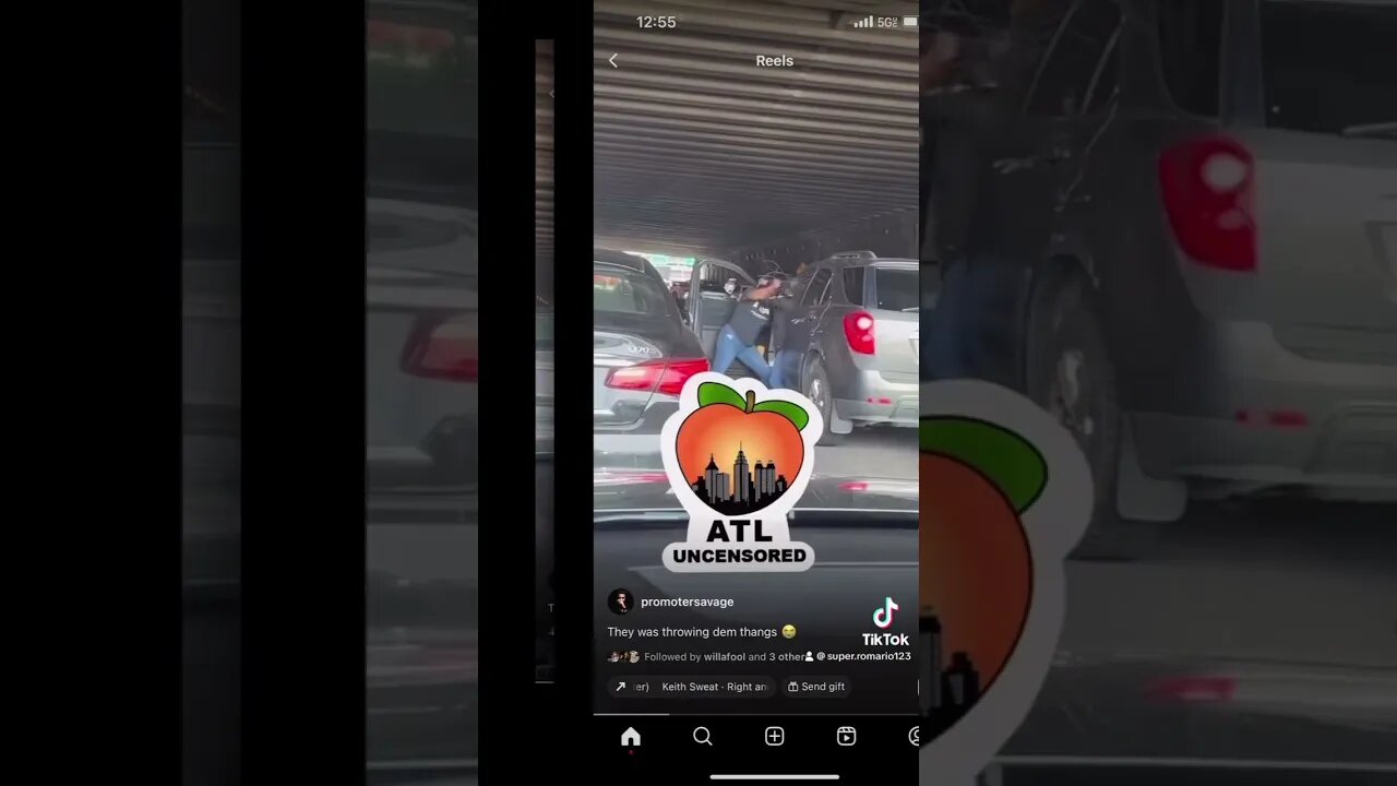 On Site. Atlanta, WTF? #blackyoutube #fight # short