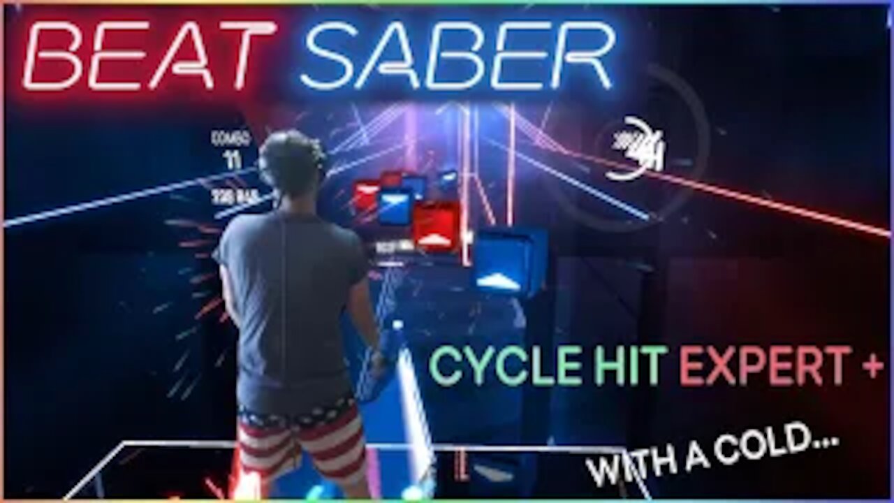 Passing CYCLE HIT Expert + for the first time. While sick.