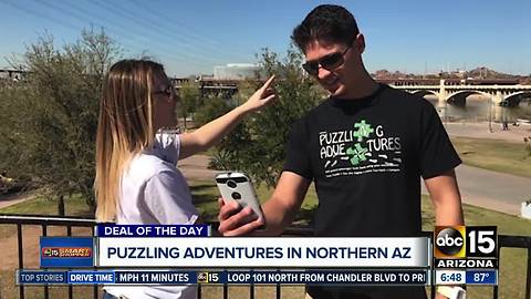 50 percent off a scavenger hunt in northern Arizona