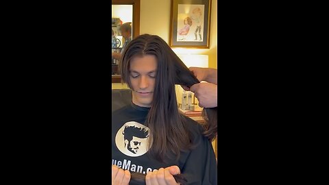 Transformational haircut by Sergio Slavnov | #shorts #menshaircut #longhaircuts #hairstyles