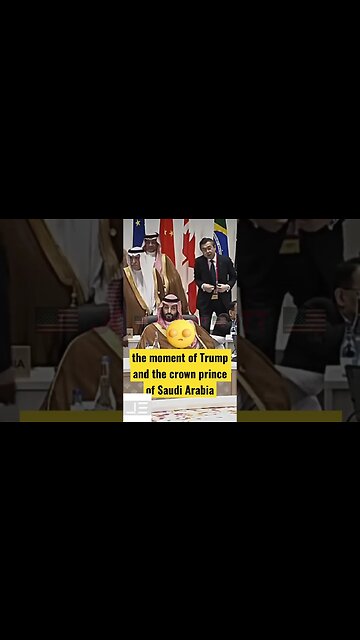 🤩Trump and Crowned Prince #shorts🤩