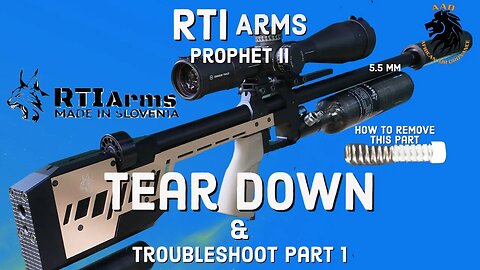 RTI Prophet II 5 5mm Disassembly and Trouble Shoot Video Part 1