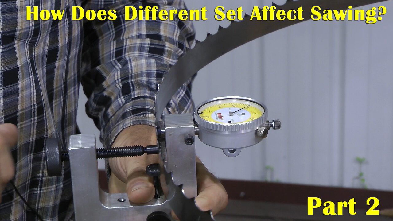 How does different set on your sawmill blade affect performance? Part 2