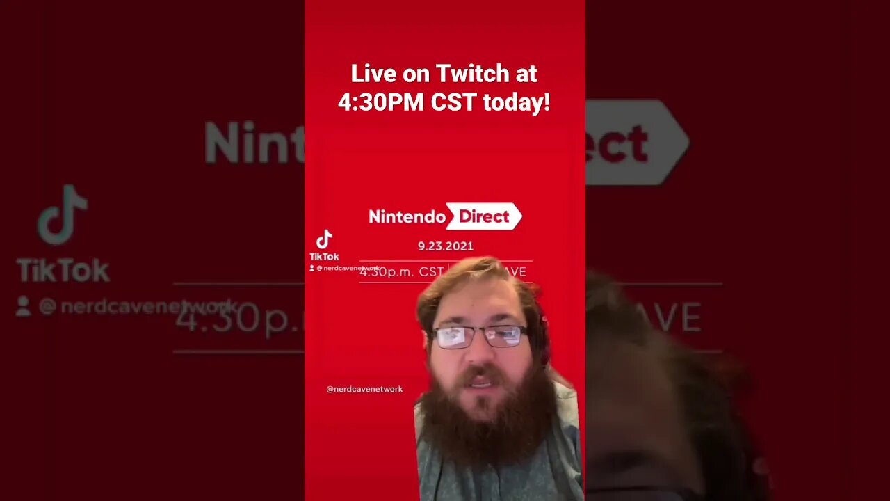 Nintendo Direct today and we are watching it live at 4:30PM CST.