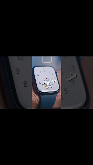 New Snoopy Apple Watch Face Is Awesome! #shorts