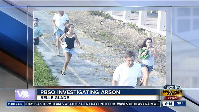 5 people sought in Belle Glade arson