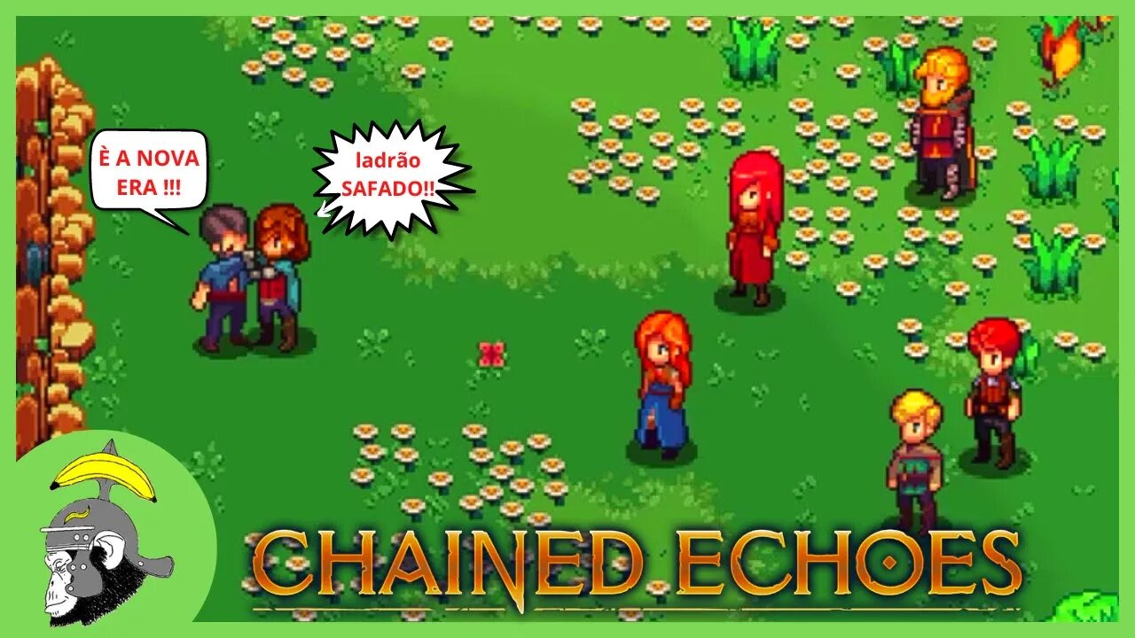 Chained Echoes | Altas Tretas em Basil - Gameplay PT-BR #06