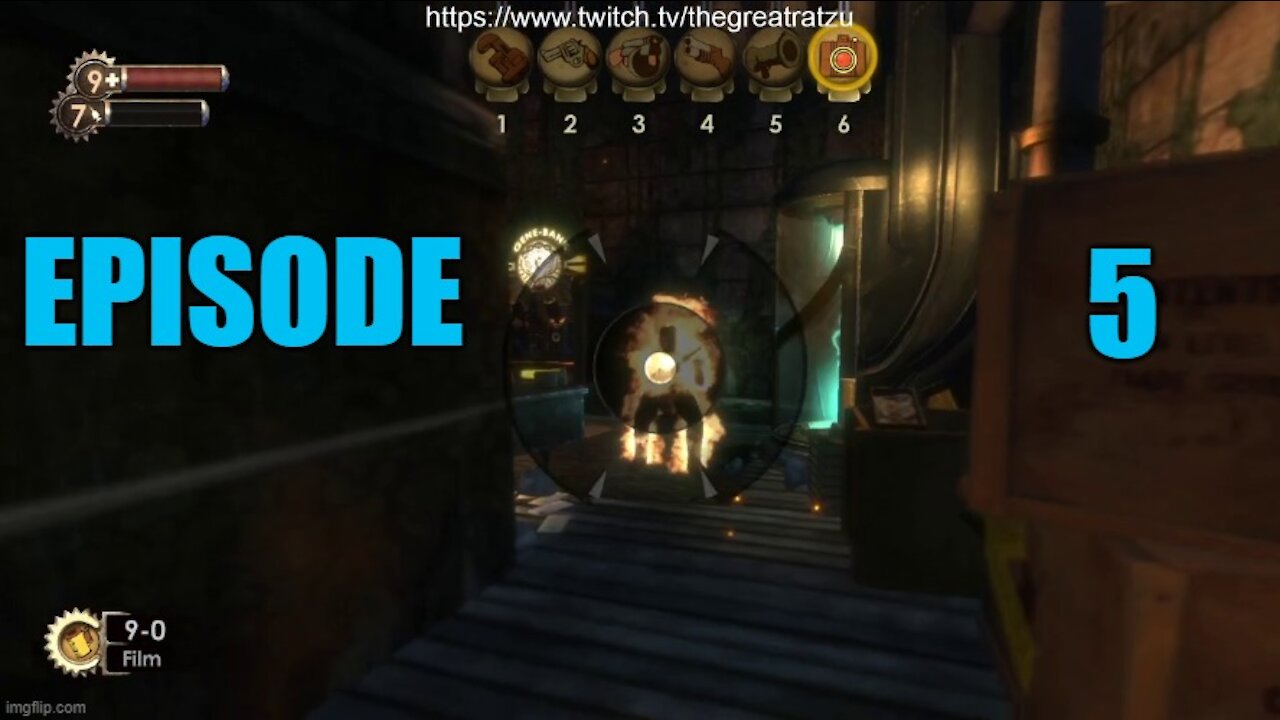 Chatzu Plays Bioshock Remastered Episode 5 - Say Cheese And Die