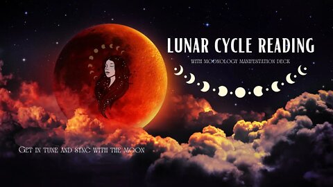 RELAX, REFLECT, RELEASE | LUNAR INTUITIVE READING 🔮| ALL ELEMENTS | TIMESTAMPED | #tarot