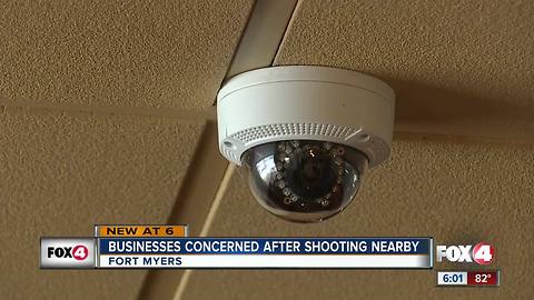 Nearby businesses concerned after shooting