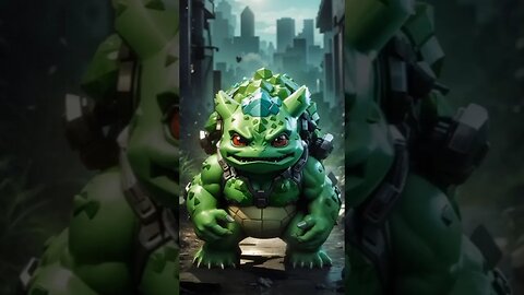 Superhero but bulbasaur 💥 All character #avengers #marvel #shorts #ai