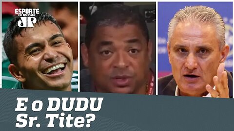 "E o DUDU, Sr. TITE?" VAMPETA COBRA técnico da SELEÇÃO!