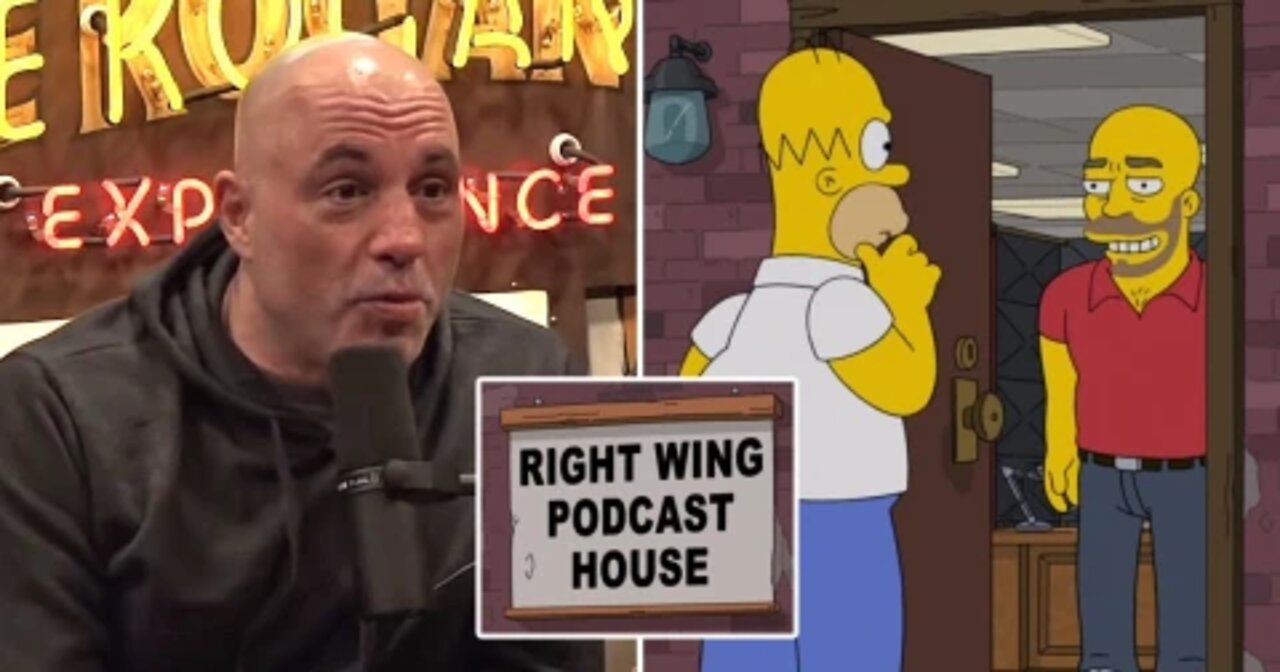 INSTANT BACKFIRE! The Simpsons try reviving their DEAD audience by mocking Joe Rogan and the right!