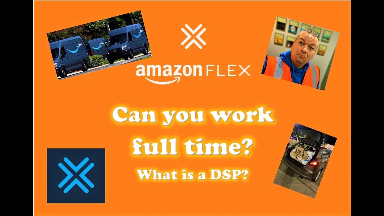 Amazon Flex UK | Can you work FULL TIME? | Thoughts on DSPs | What is Self Employment really?