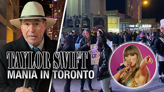 Swifties weigh-in on Kamala Harris at the Toronto SkyDome