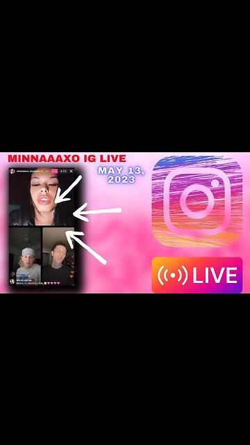 MINNAAAXO IG LIVE: Amina And ChrisDifferent Say There Both Just Friends👀(13/05/23)